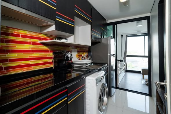kitchen of ชาโตว์ อินทาวน์ รัชดา 20-2