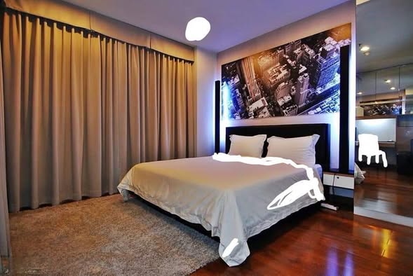 bedroom of 28 Chidlom