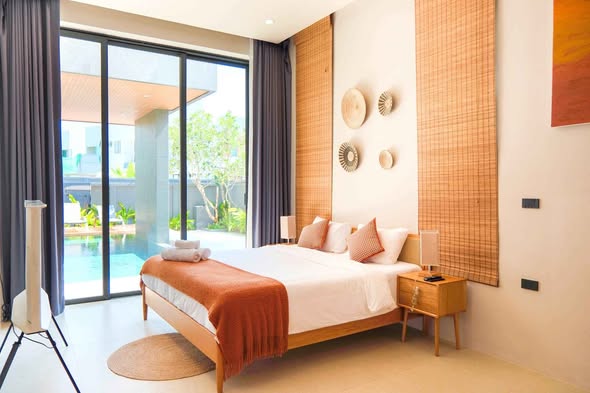 bedroom of 3 Bedroom Villa Din Daeng BKK