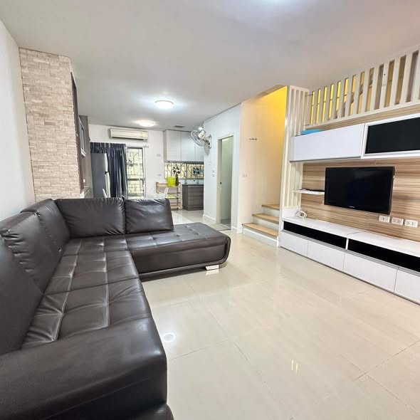 living room of ทาวน์โฮม 3 ชั้น