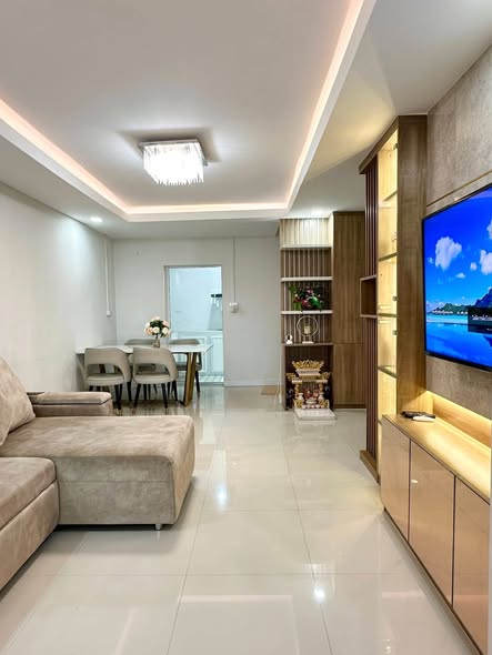 living room of บ้านพฤกษา รังสิต อเวนิว บ้านแฝดและทาวน์โฮม คลอง3