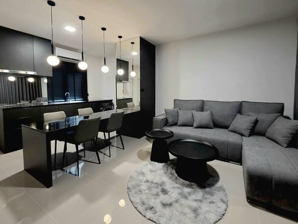 living room of พลีโน่ สุขุมวิท-บางนา 3 Pleno Sukhumvit-Bangna 3