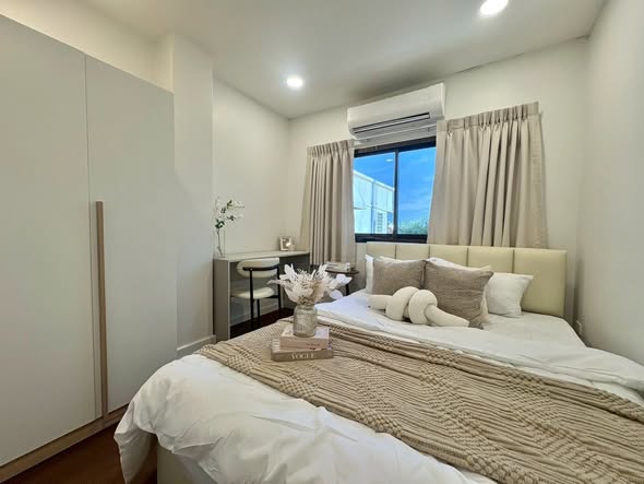 bedroom of หมู่บ้านกลางเมือง รัชดา 36