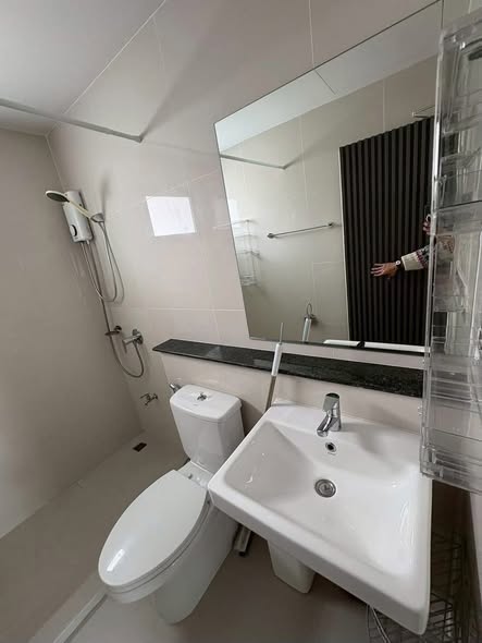 bathroom of เพอร์เฟค พาร์ค พระราม5 – บางใหญ่
