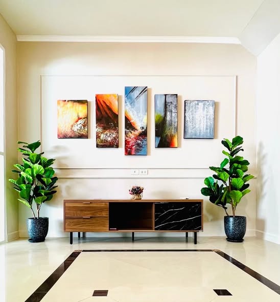 living room and room interior of 5/289หมู่บ้านกลางเมืองโมนาโค