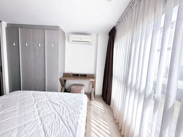 bedroom and room interior of ดี เมมโมเรีย พหลโยธิน 8