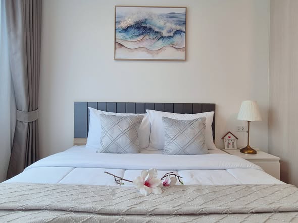 bedroom of ชีวาทัย ฮอลล์มาร์ค ลาดพร้าว – โชคชัย 4 (เฟส 2)