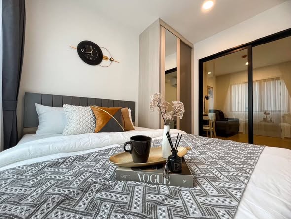 bedroom of ชีวาทัย ฮอลล์มาร์ค ลาดพร้าว – โชคชัย 4 (เฟส 2)