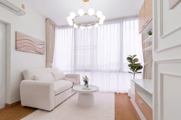 living room of ดิ ไอริส (พระราม9 – ศรีนครินทร์)
