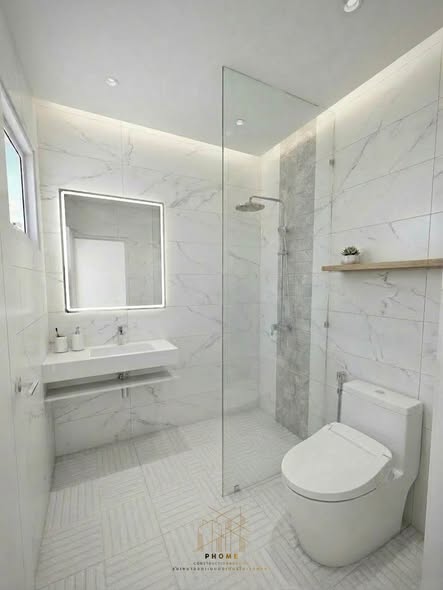 bathroom of 9 Karat Condos Pattaya