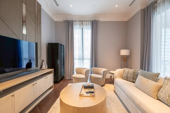 bedroom and living room of 98 Wireless