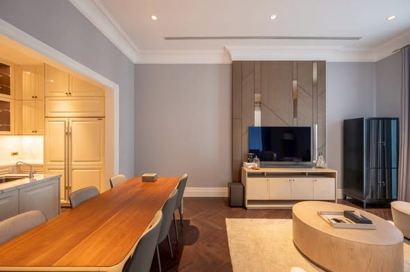 living room and kitchen of 98 Wireless