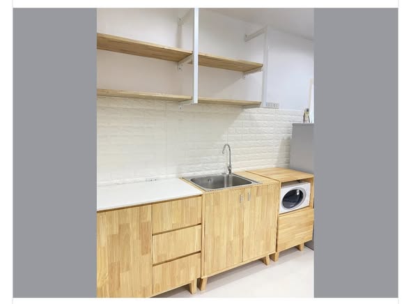 kitchen of A Space Hideaway Asoke – Ratchada XYZ Building