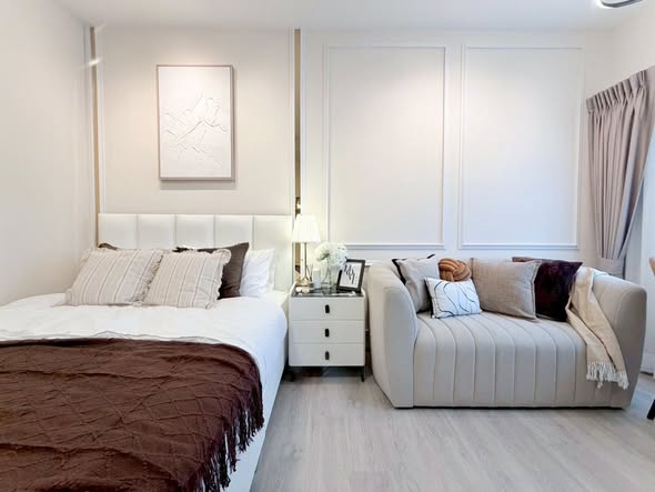 bedroom of A Space ID Asok-Ratchada