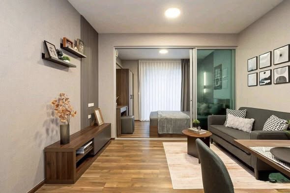 living room of A Space ME Sukhumvit 77