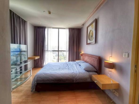 bedroom of AEQUA Residence Sukhumvit 49 dad no3