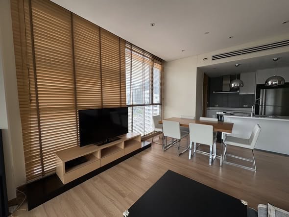 living room and room interior of AEQUA Residence Sukhumvit 49 dad no3