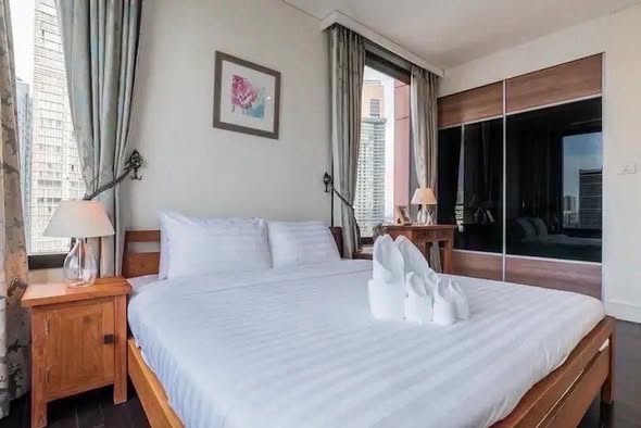 bedroom of Aguston Sukhumvit 22