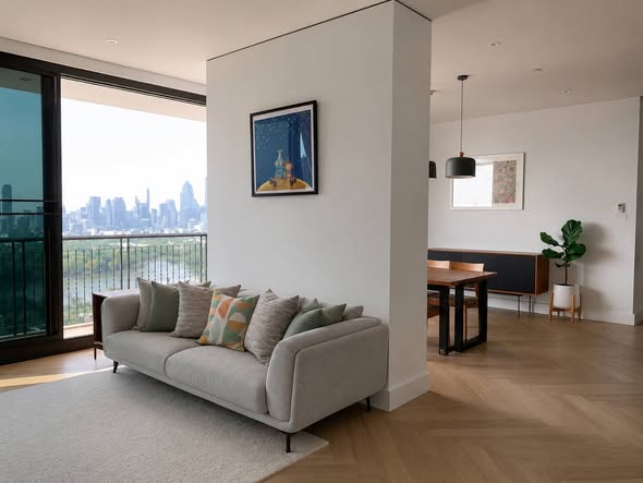 living room of Aguston Sukhumvit 22