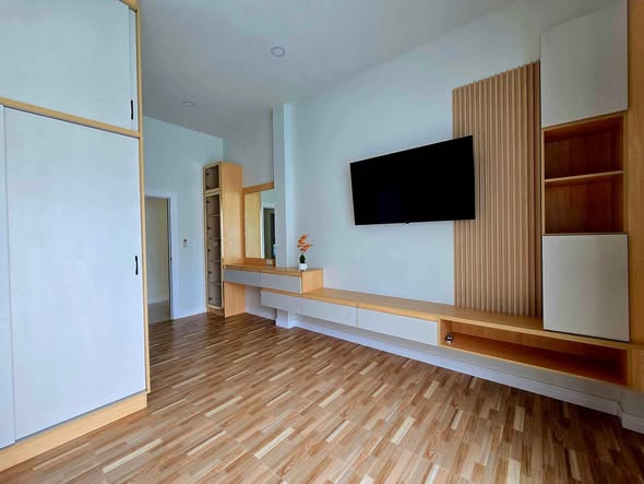 bedroom and living room and room interior of พูลวิลล่ากรุงเทพ Airy Ville Bangkok