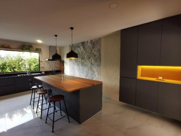 kitchen of Altitude Kraf Bangna