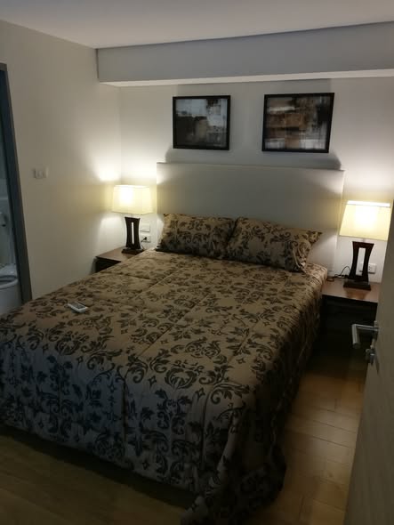 bedroom of Altitude Unicorn Sathorn