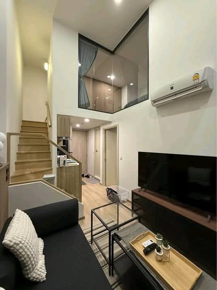 living room of Altitude Unicorn Sathorn