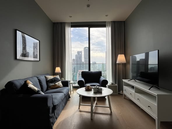 bedroom and living room of ANIL Sathorn 12