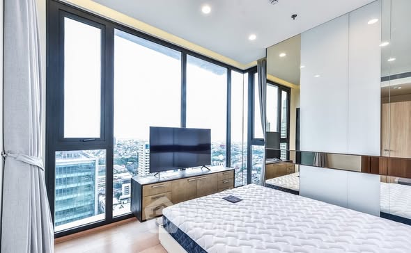bedroom and room interior of ANIL Sathorn 12