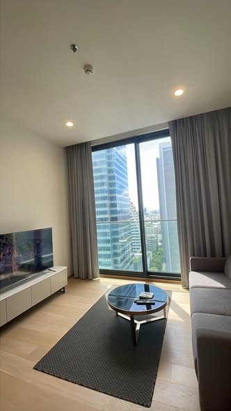 living room and bedroom of ANIL Sathorn 12