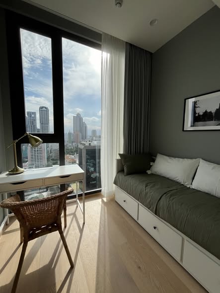 living room and bedroom of ANIL Sathorn 12