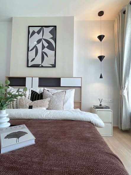 bedroom of Arise Ratchada 19 Condominium
