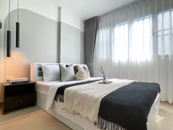 bedroom of Arise Ratchada 19 Condominium