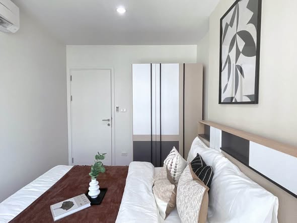 bedroom of Arise Ratchada 19 Condominium