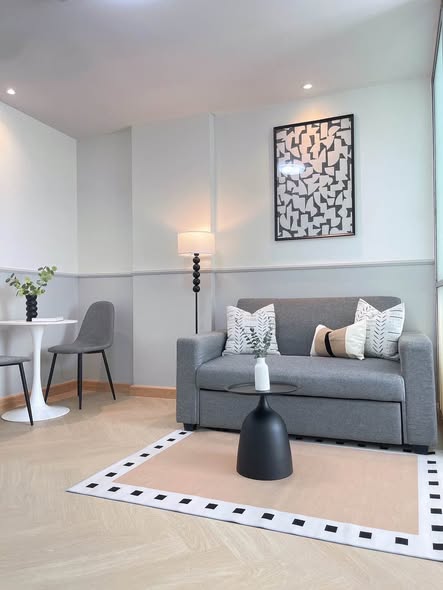 living room of Arise Ratchada 19 Condominium