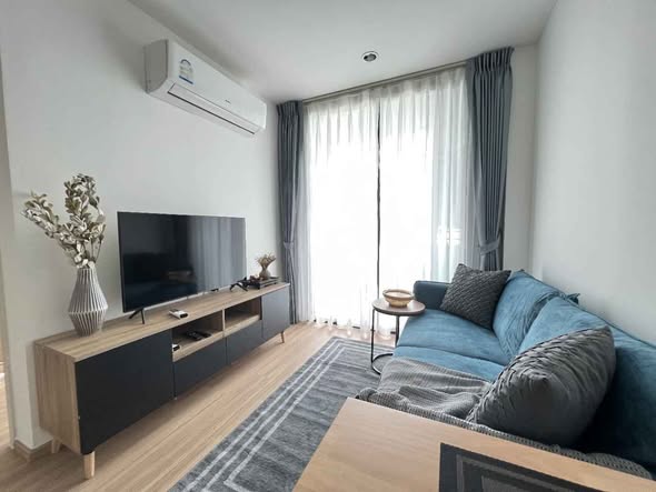 living room and bedroom of Artemis Sukhumvit 77