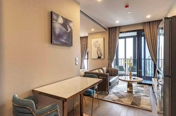 living room and bedroom of ASHTON Asoke – Rama 9