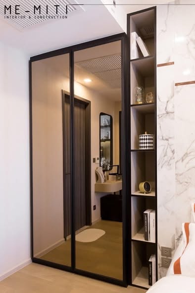 bedroom and room interior and bathroom of Ashton Asoke