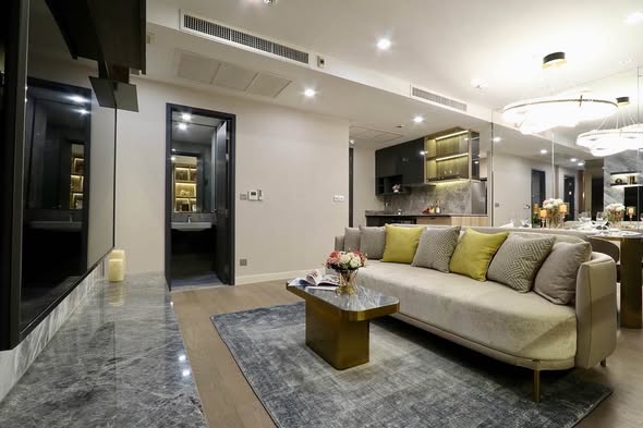 living room of Ashton Asoke