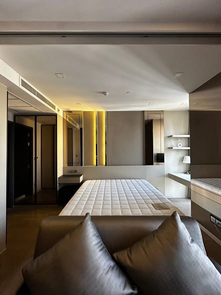 living room and bedroom of Ashton Asoke