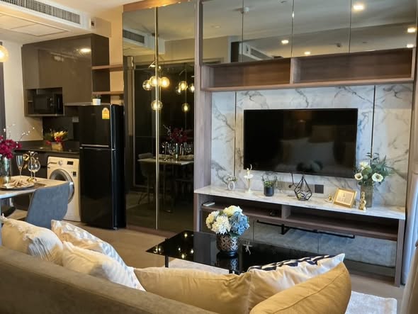 living room and room interior of Ashton Asoke