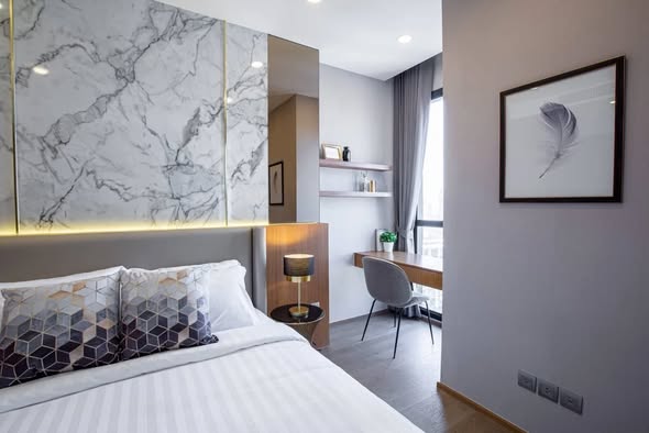 bedroom of Ashton Chula-Silom