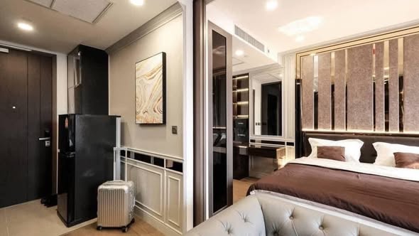 bedroom of Ashton Chula-Silom
