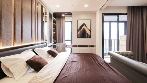 bedroom of Ashton Chula-Silom
