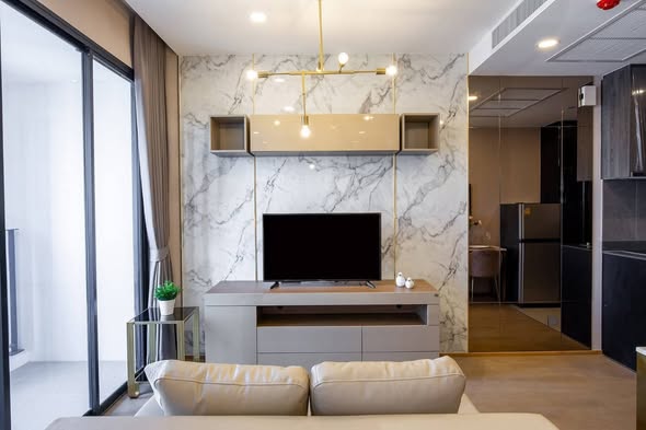 living room of Ashton Chula-Silom