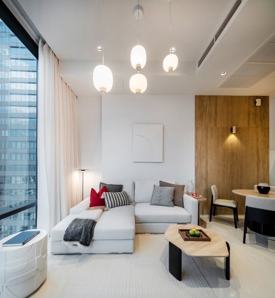 living room of Ashton Silom