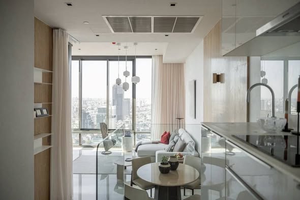 living room of Ashton Silom