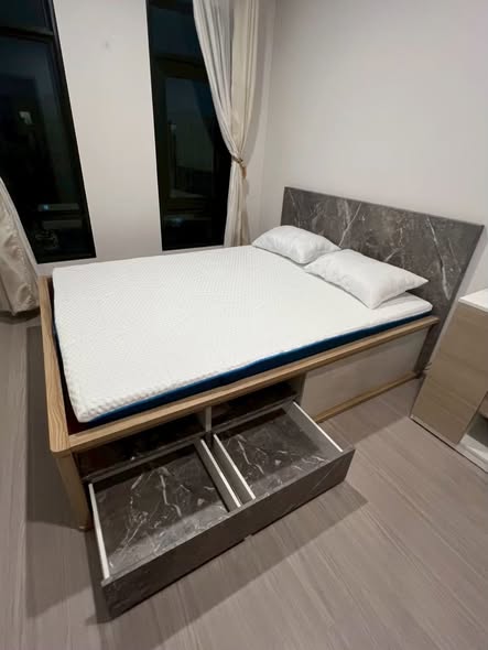 bedroom of Aspire Asoke-Ratchada