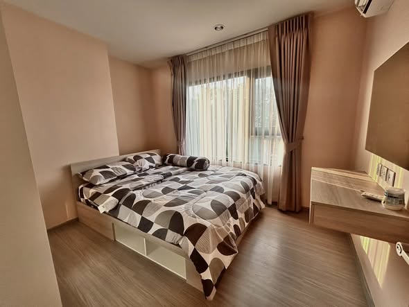 bedroom of แอสปาย เอราวัณ ไพร์ม Aspire Erawan Prime