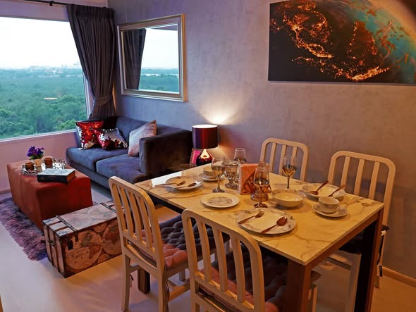 room interior of Aspire Erawan Tower B